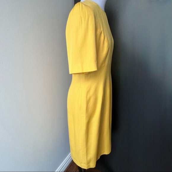Vintage 1980s Simon Chang sheath dress - Picture 4 of 9